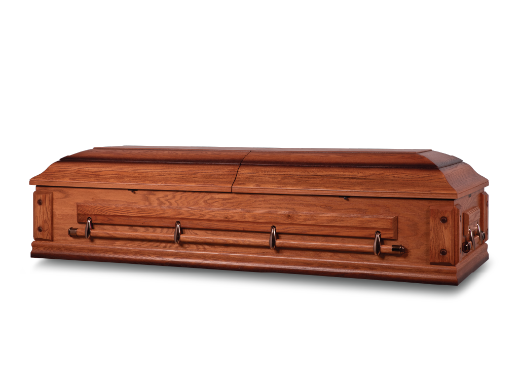Oakwood™ Ceremonial Rental Casket Closed