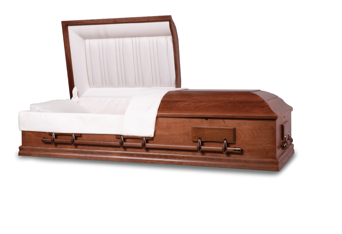 Ovation™ Oversize Ceremonial Rental Casket Head End Open
