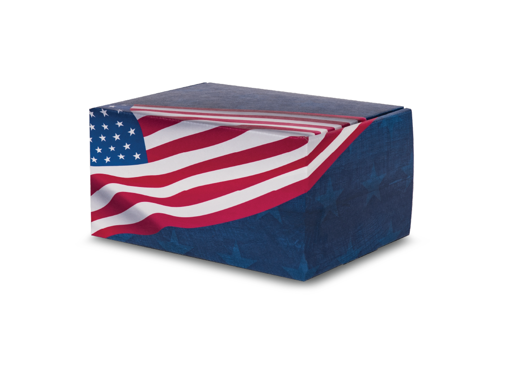 Artisan™ Print Urn Patriot Oversize Closed