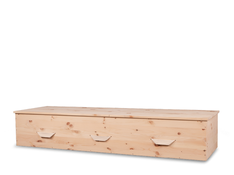 Pathos™ All Wood Container Closed with Cotton Handles