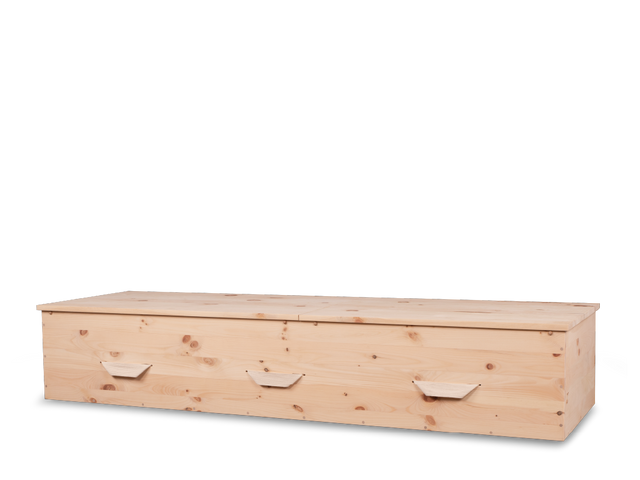 Pathos™ All Wood Container Closed with Cotton Handles