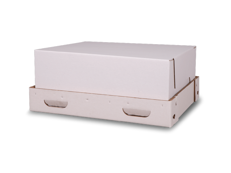 Large White Backyard Burial & Cremation Containers 