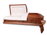  Prelude™ Ceremonial Rental Casket Head and Foot End Open