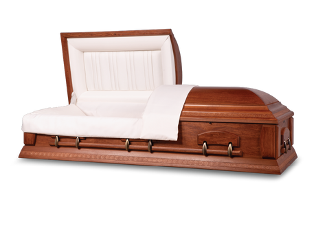  Prelude™ Ceremonial Rental Casket Head End Open