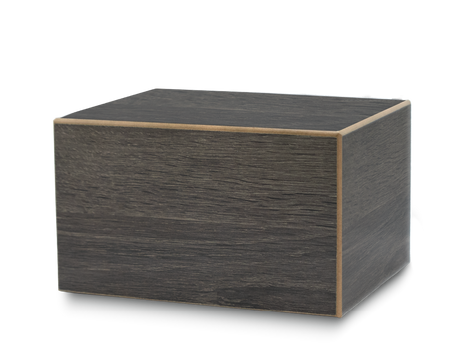 Grey Simple box urn