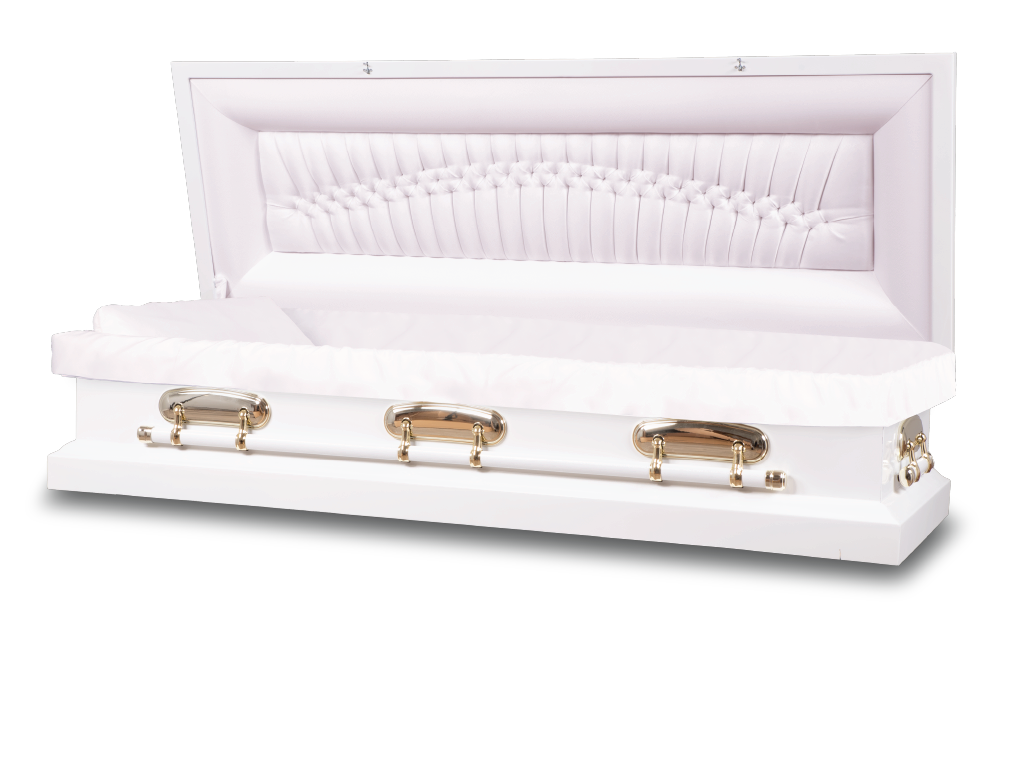 Pearl White Sonnet Full Couch