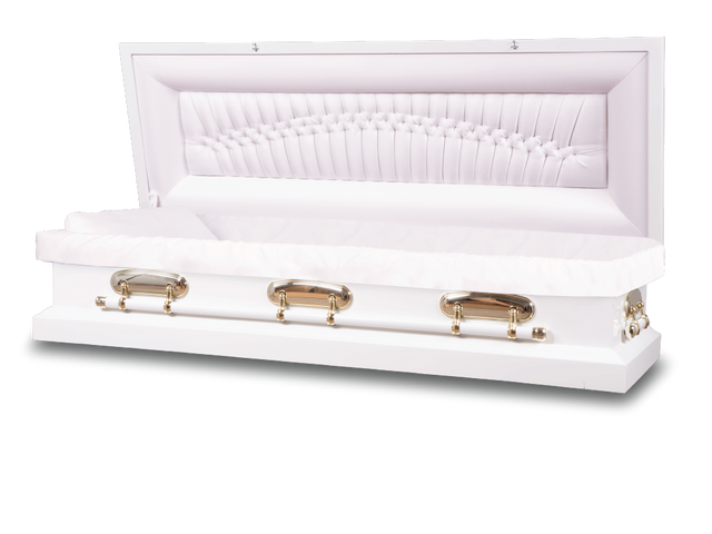 Pearl White Sonnet Full Couch