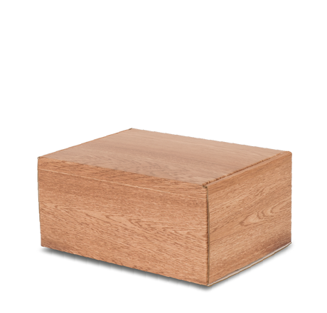 Artisan™ Print Urn Golden Oak Closed