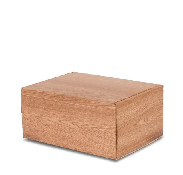 Artisan™ Print Urn Golden Oak Closed