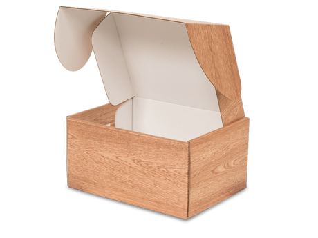 Artisan™ Print Urn Golden Oak Open