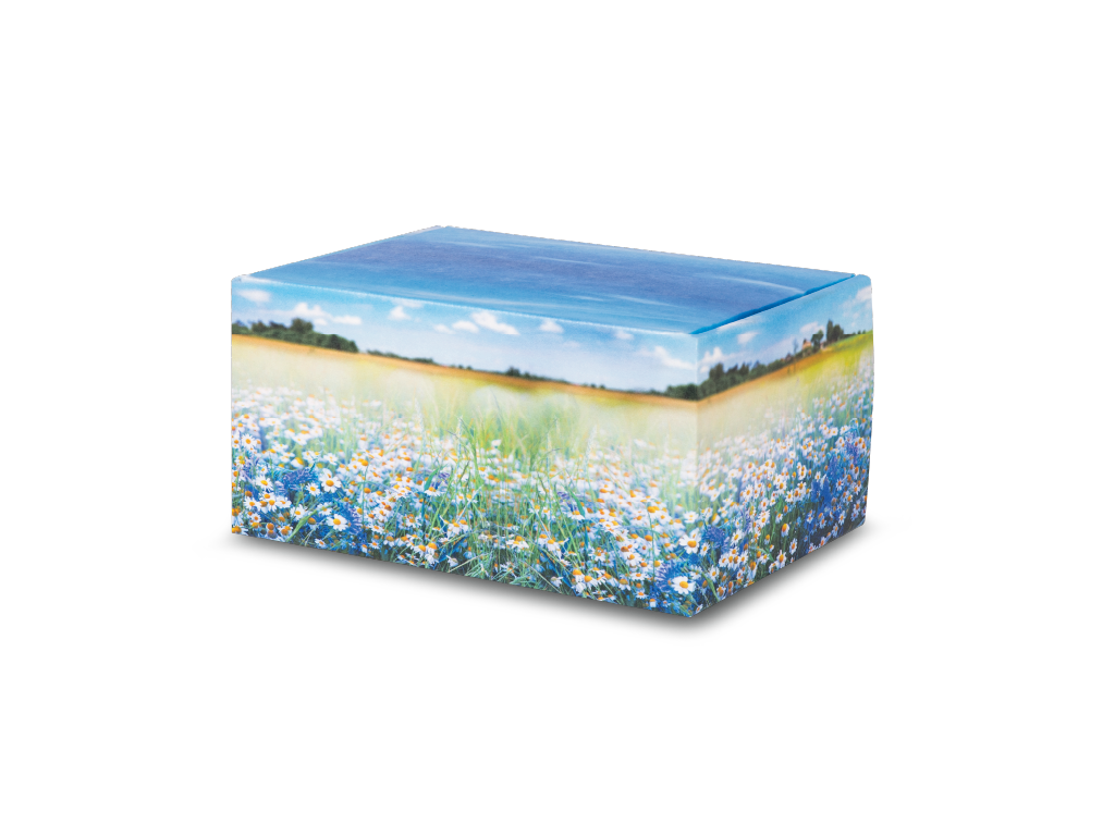 Artisan™ Print Urn Meadow Flowers Closed 