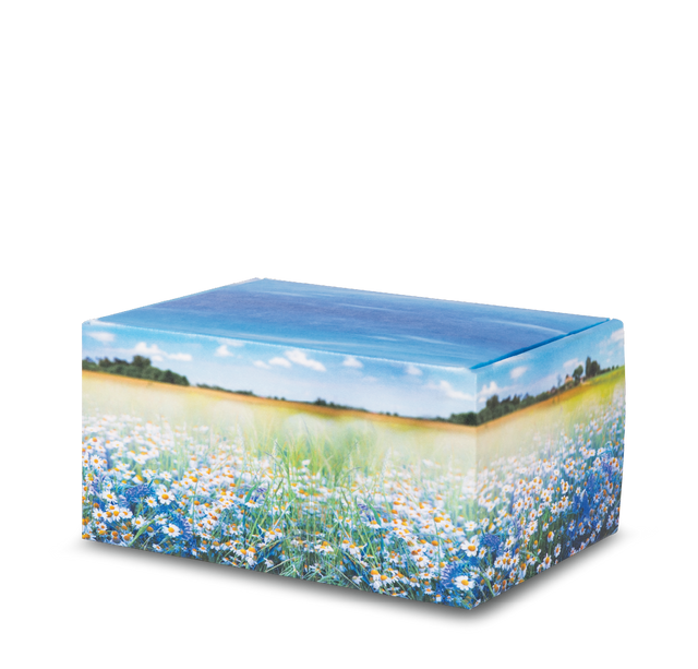 Artisan™ Print Urn Meadow Flowers Closed 