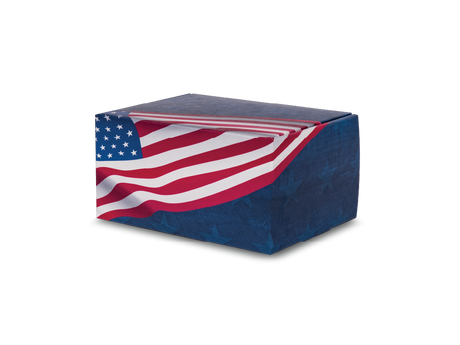 Artisan™ Print Urn Patriot Closed