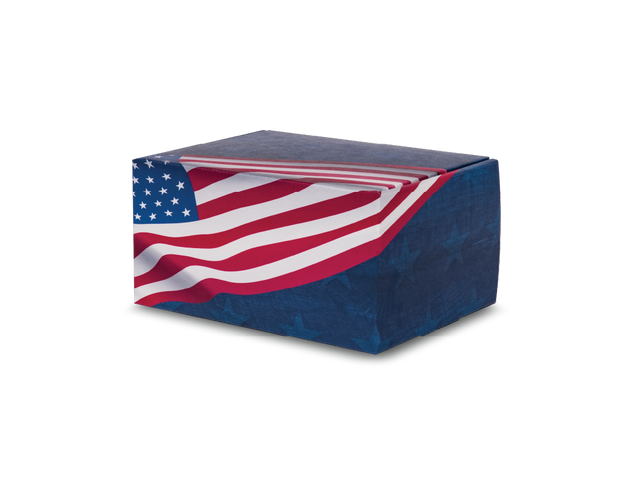 Artisan™ Print Urn Patriot Closed
