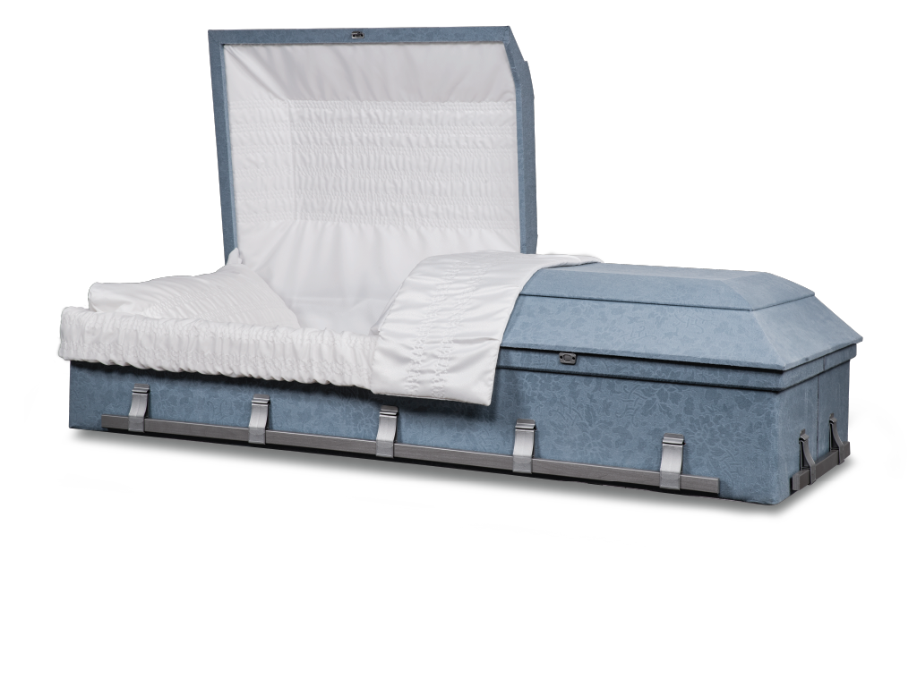 Summit™ Cloth Covered Casket 32" Oversize Head End Open