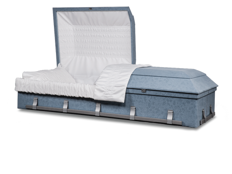 Summit™ Cloth Covered Casket 32" Oversize Head End Open