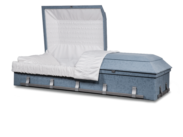 Summit™ Cloth Covered Casket 32" Oversize Head End Open