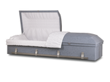 Summit™ Cloth Covered Casket Head End Open