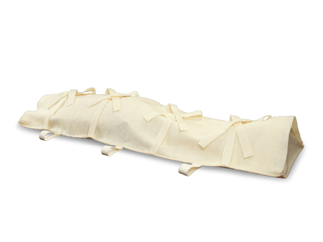 Wool Shroud with Dummy