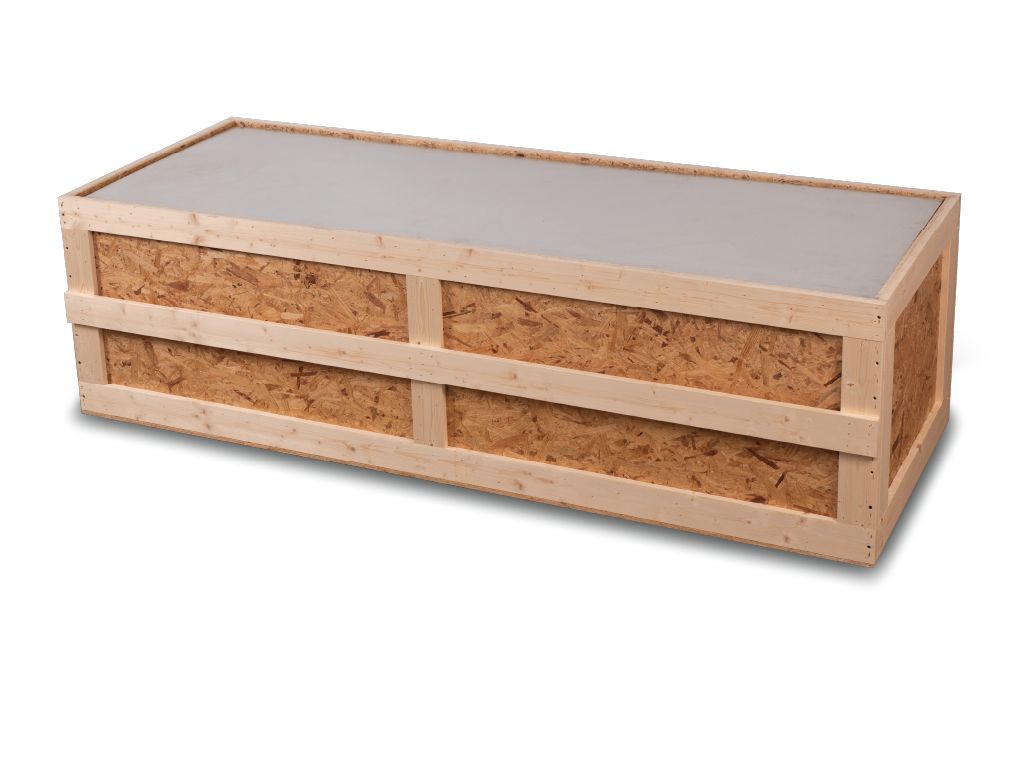 International Shipping Crate Zinc Line Overview